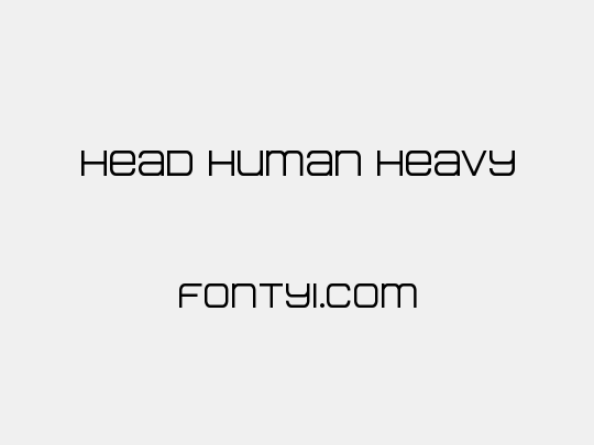 Head Human Heavy