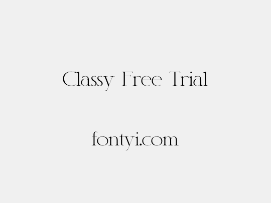 Classy Free Trial