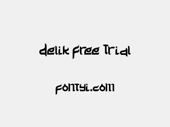 Delik Free Trial