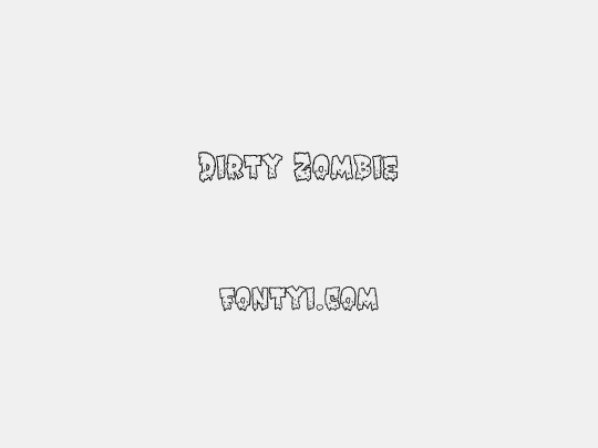Dirty Zombie