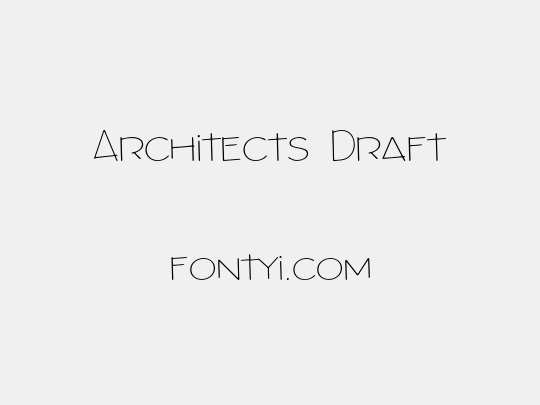 Architects Draft
