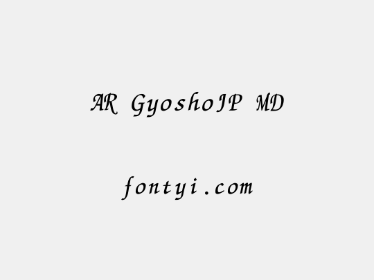 AR GyoshoJP MD