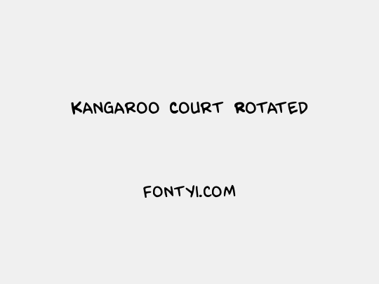 Kangaroo Court Rotated
