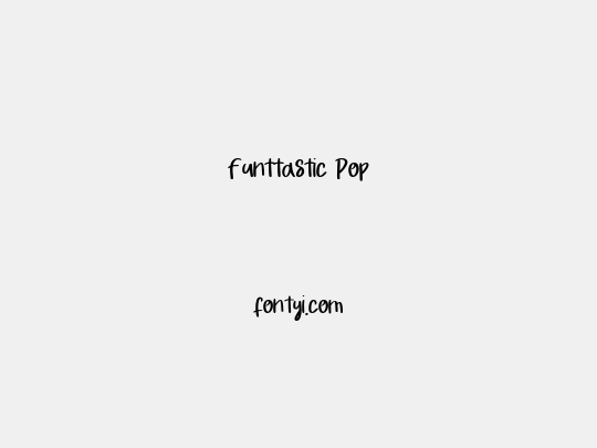Funttastic Pop