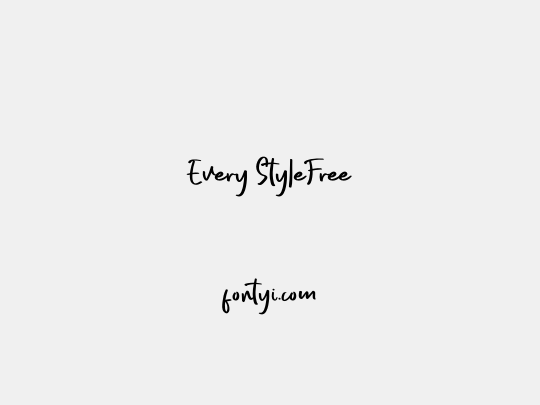 Every StyleFree