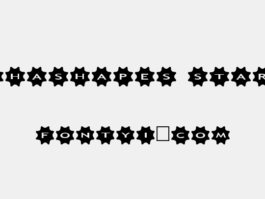 AlphaShapes stars 4