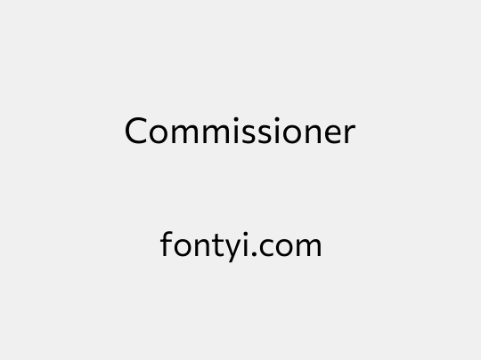 Commissioner