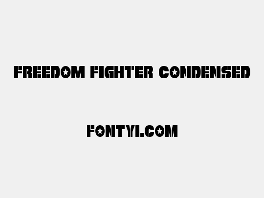 Freedom Fighter Condensed