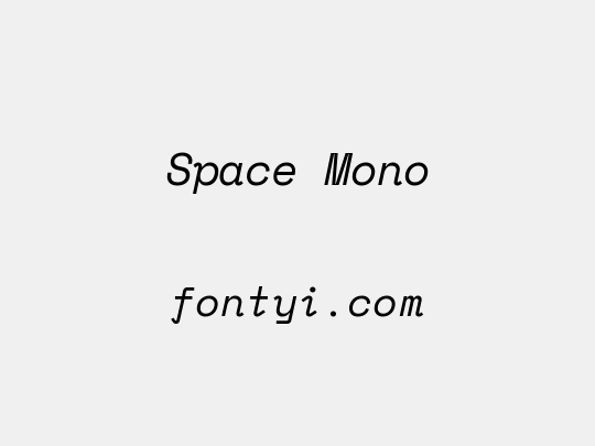 Space Mono