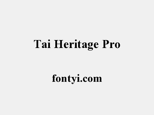 Tai Heritage Pro