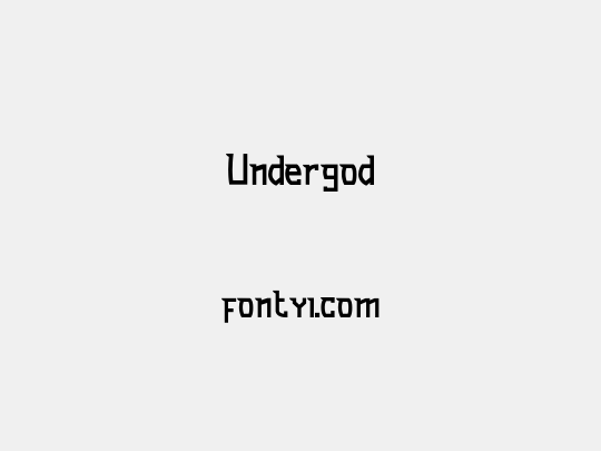 Undergod