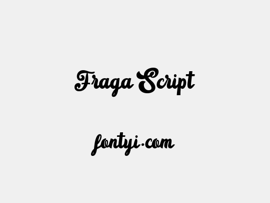 Fraga Script