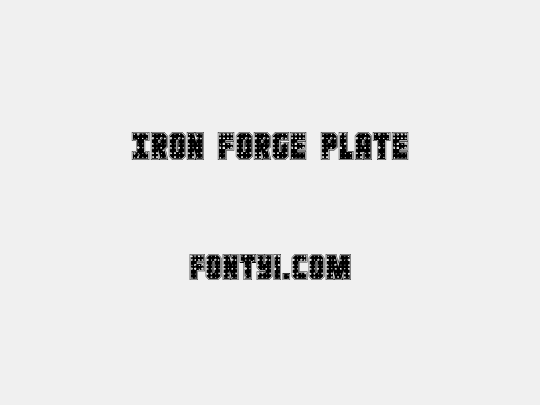Iron Forge Plate