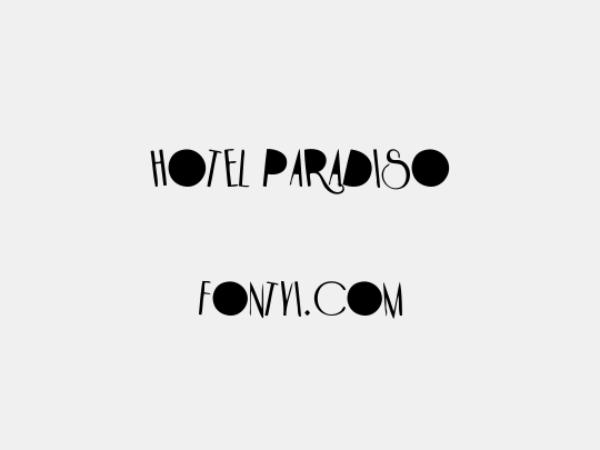 HOTEL PARADISO