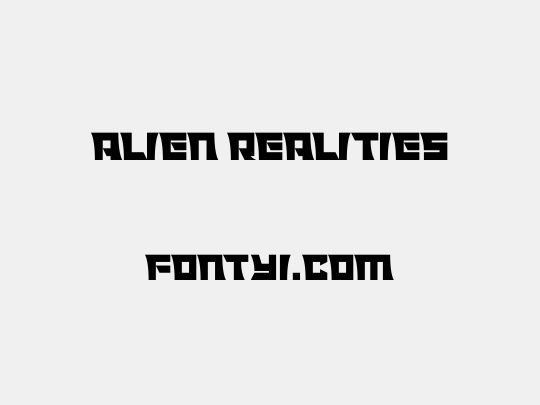 Alien Realities