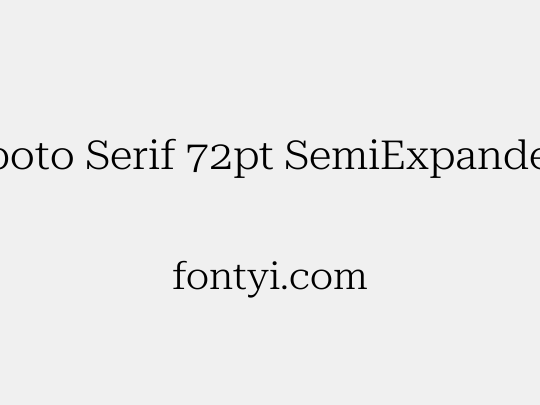 Roboto Serif 72pt SemiExpanded Light