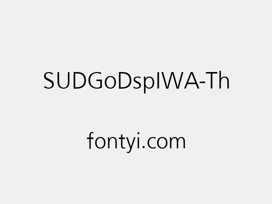 SUDGoDspIWA-Th