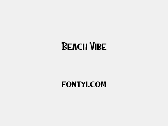 Beach Vibe