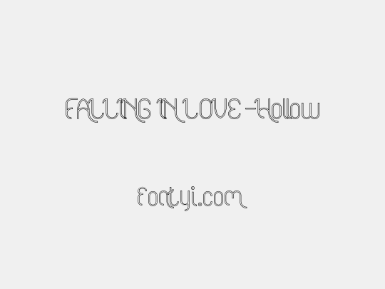 FALLING IN LOVE-Hollow