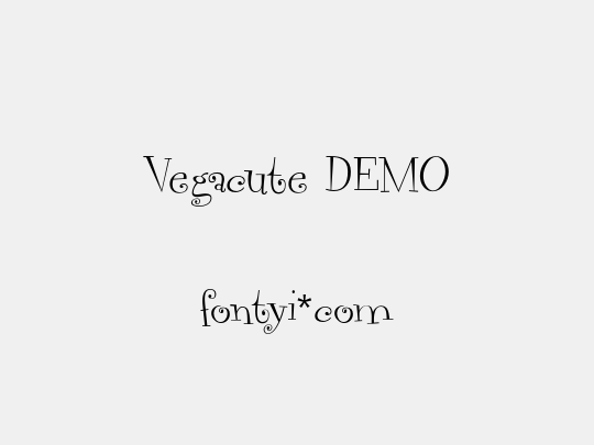 Vegacute DEMO