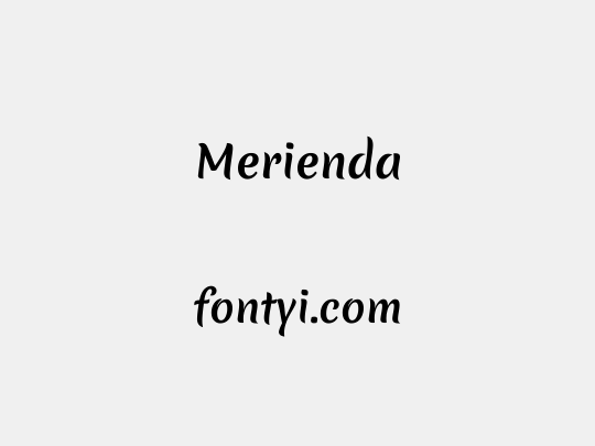 Merienda