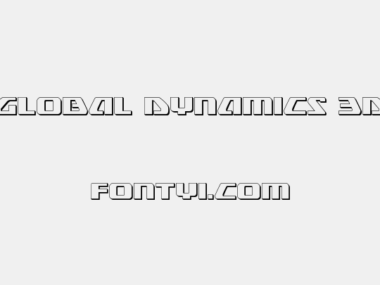 Global Dynamics 3D