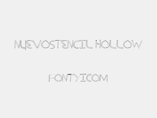 nuevostencil hollow