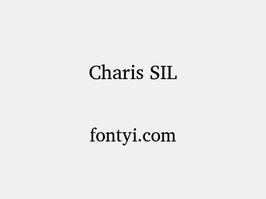 Charis SIL