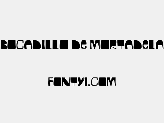 BOCADILLO DE MORTADELA