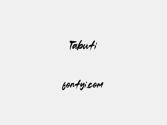 Tabuti