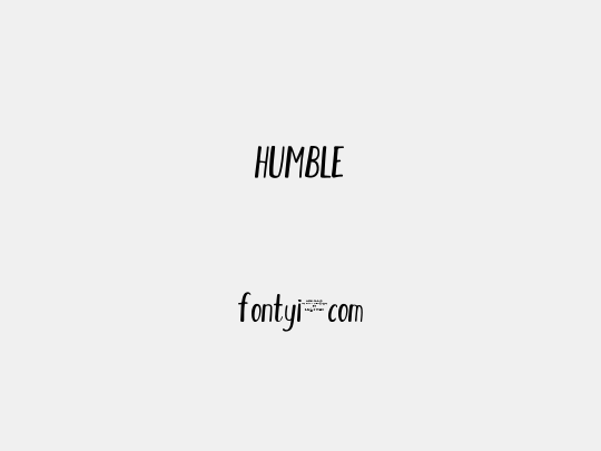 HUMBLE