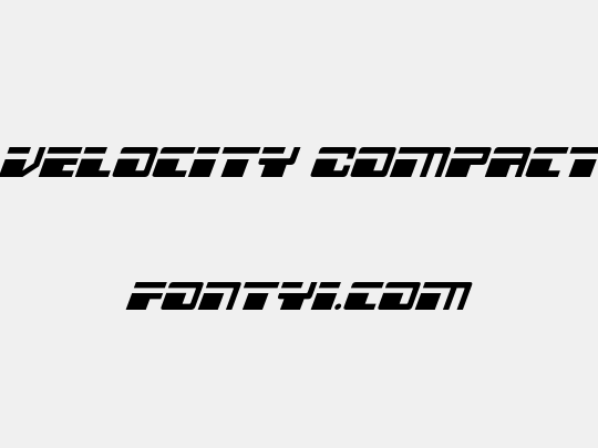 Escape Velocity Compact Italic