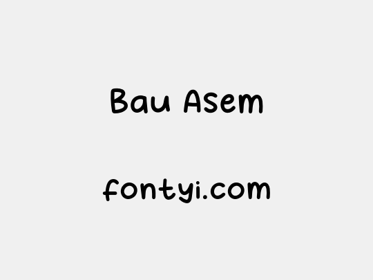 Bau Asem