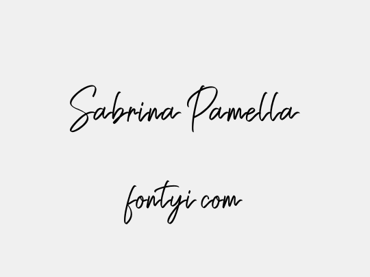 Sabrina Pamella