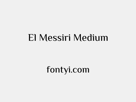 El Messiri Medium
