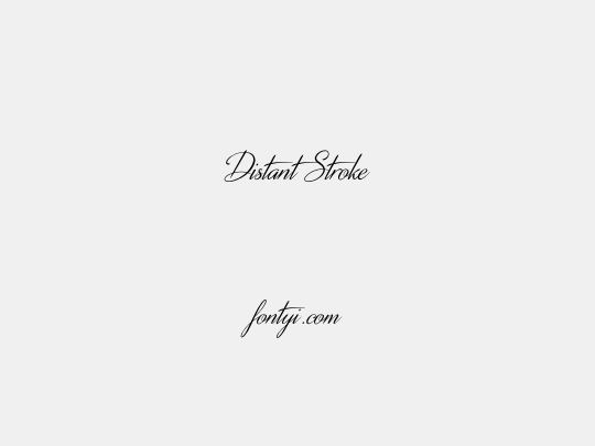 Distant Stroke
