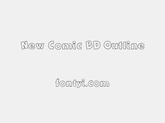 New Comic BD Outline