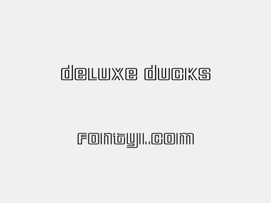 Deluxe Ducks
