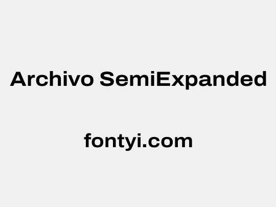 Archivo SemiExpanded