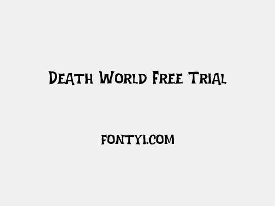 Death World Free Trial