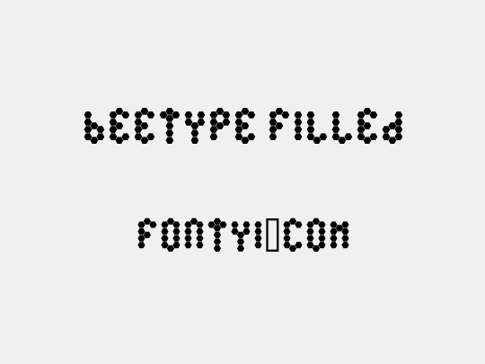 Beetype Filled