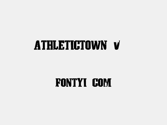 AthleticTown v0.1