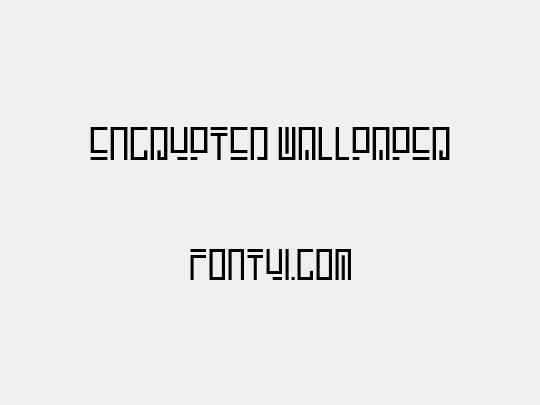 Encrypted Wallpaper