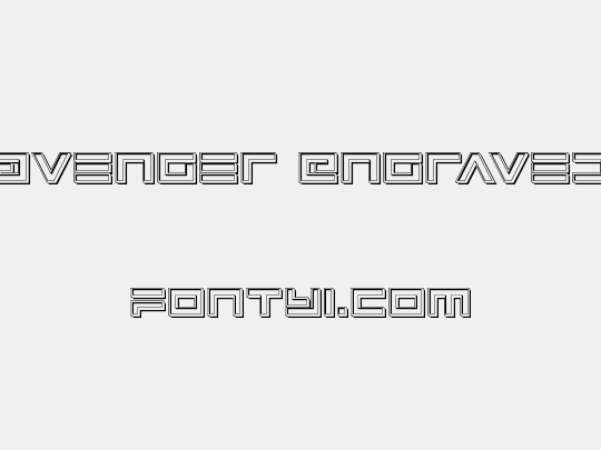 Avenger Engraved
