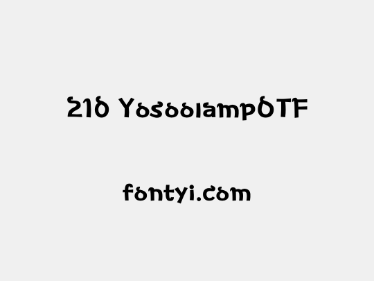 210 YosoolampOTF