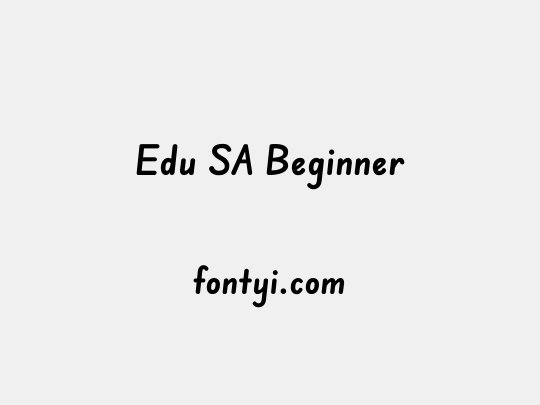 Edu SA Beginner