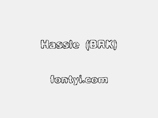 Hassle (BRK)