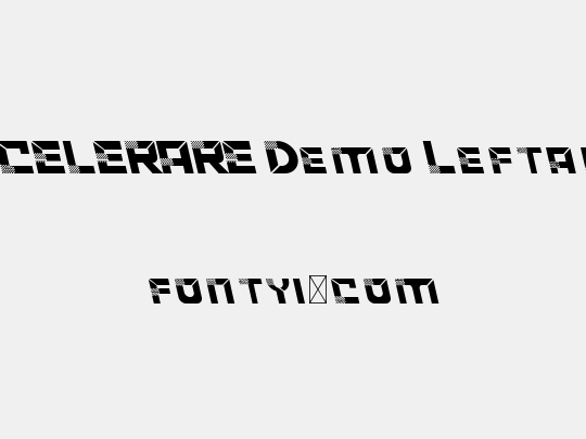 ACCELERARE Demo Leftalic