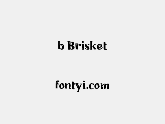 b Brisket