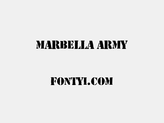 Marbella Army